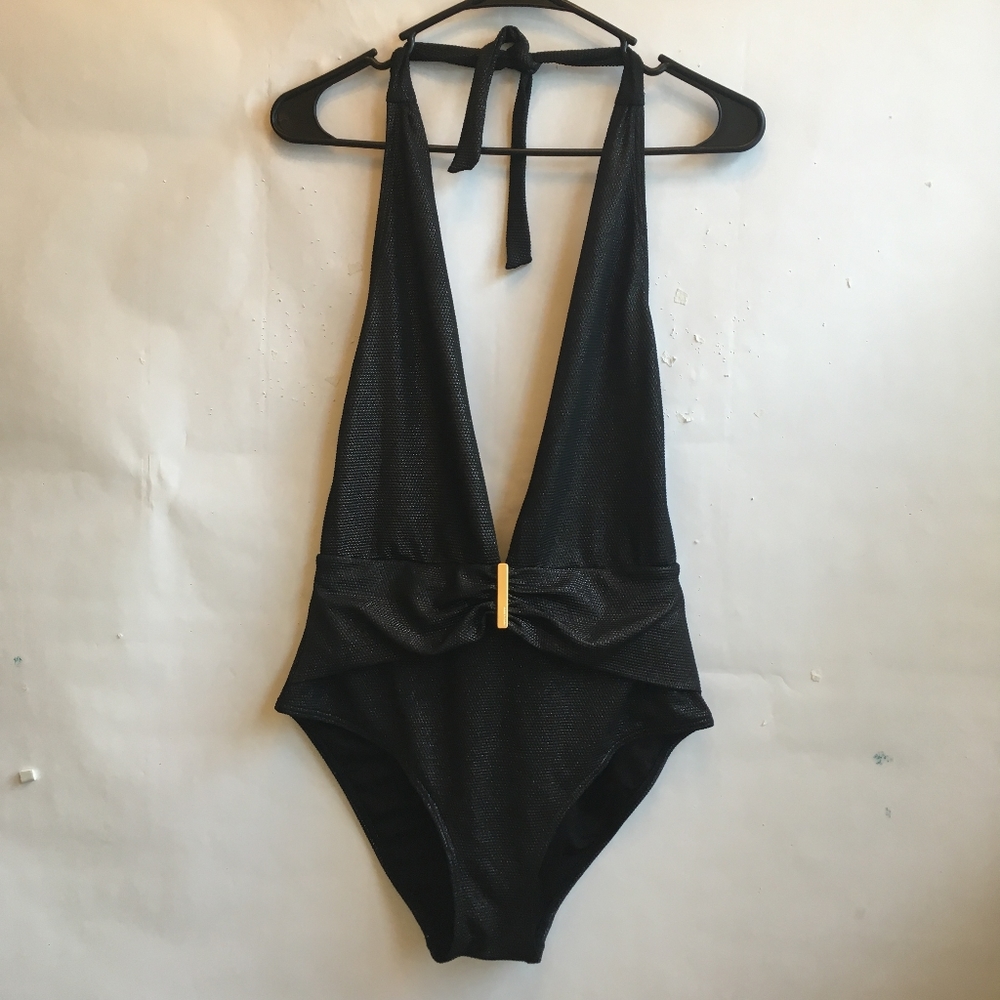 VICTORIA'S SECRET PLUNGING NECK ONE PIECE